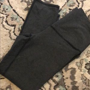 Grey lululemon crops